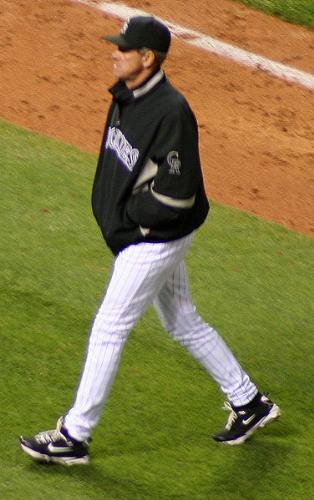 Jim Tracy - Jim Tracy is the manager for the Colorado Rockies.