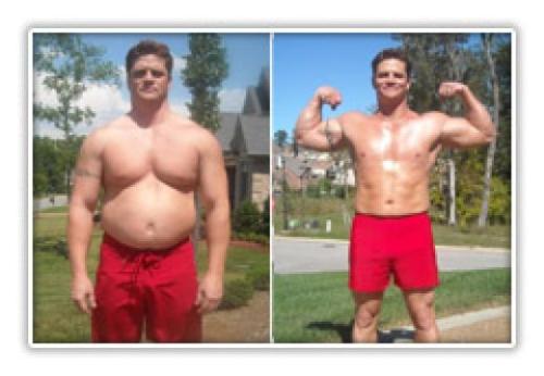 guy loses 25 lbs - image of a guy who lost 25 lbs in a month for this category