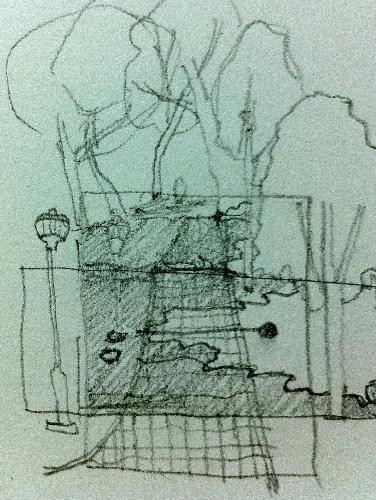 landscape sketch - a landscape sketch