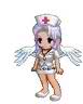 my avatar - I just simply love this cute cartoon picture of a nurse. Having a wings like an angel in a seek room attending and taking good care of her patient/s. I do love the thought that seeing a nurse like this can alleviate the pain felt by seek people, no medicines needed simply the presence and looks of a nurse can cure them..