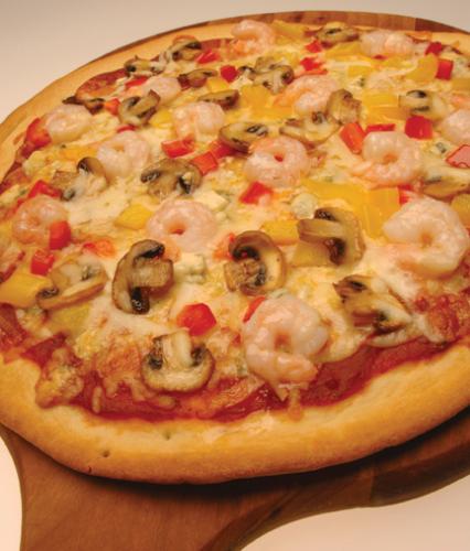 Shrimp pizza - I want one :( lol