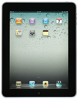 IPad - One of the first i-pads.