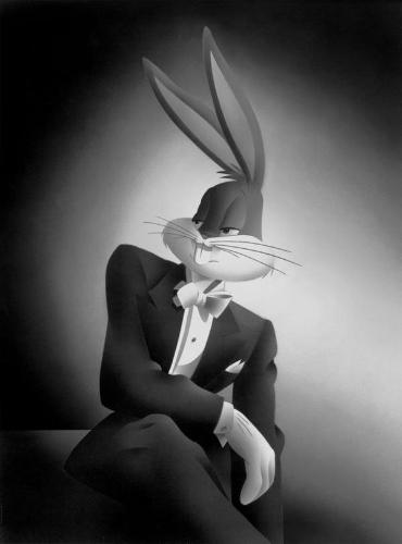 Bugs Bunny - Bugs Bunny dressed like the GodFather