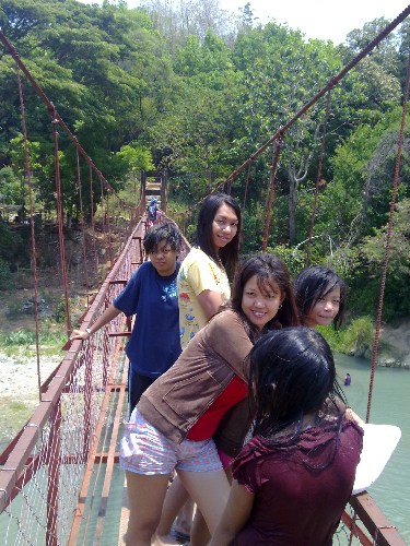 hanging bridge - me and my family