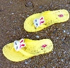 yellow flip flops - photo resolution: 100*98