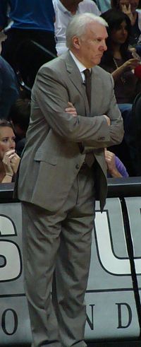 Greg Popovich - Greg Popovich is the head coach of the San Antonio Spurs.