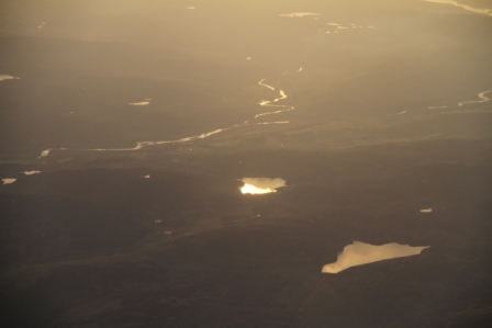Scotland from above - Scotland from a plane