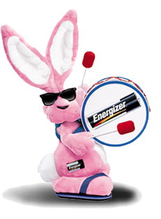 Energizer Bunny - He keeps on going!