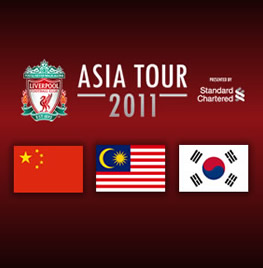 Liverpool's Asia Tour - Liverpool will make a tour in Asia this summer. They will play against the teams at the pic.