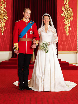 Prince William and his Bride Kate Middleton - They are so lovely together! They make a great couple