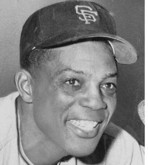 Willie Mays - One of the greatest outfielders in baseball history! The godfather of Barry Bonds and Willie turned 80 yesterday!