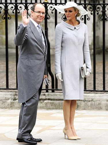 Prince Albert - Prince Albert of Monoco and his fiance at Prince Williams and Kate Middleton's wedding.