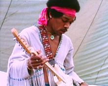 Jimi Hendreicks - Jimi Hendricks at Woodstock. He was brilliant on the guitar!