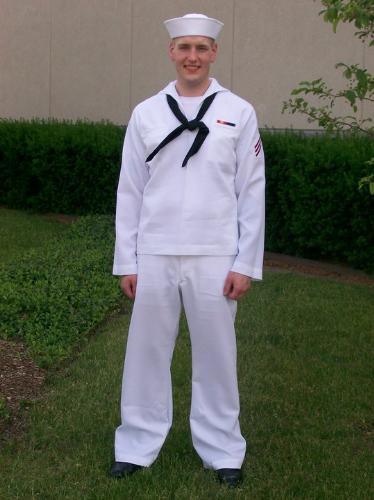 Dan - Dan on graduation day from Navy boot camp.