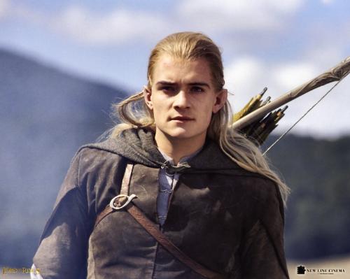 legolas - orlando bloom as legolas in lord of the rings.
