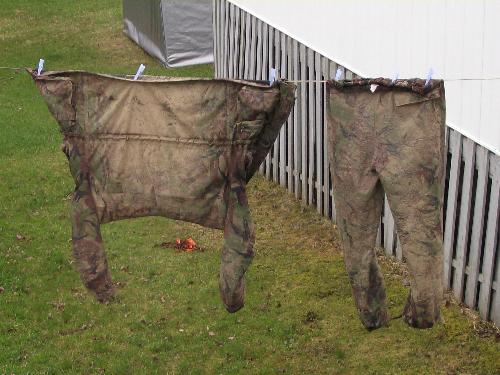 dirty wheelin&#039; clothes - my sons clothes after wheeling in the mud