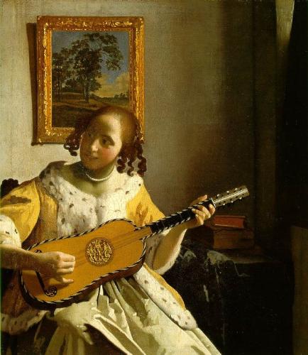 The Guitar Player, c. 1672 - The Guitar Player, c. 1672