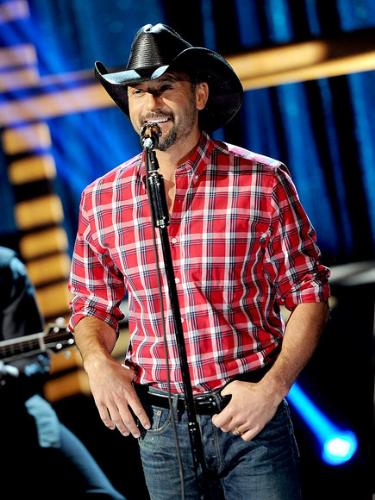 Tim McGraw - Tim is doing alot more acting as time goes on.