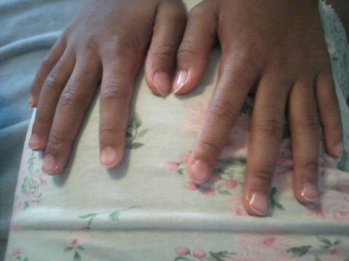 Fingernails - My 9 yr old is growing up.