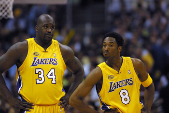 Shaq and Kobe - This is when they were teammates when both were on the Lakers. Both didn't like each other and were terrible teammates,too!