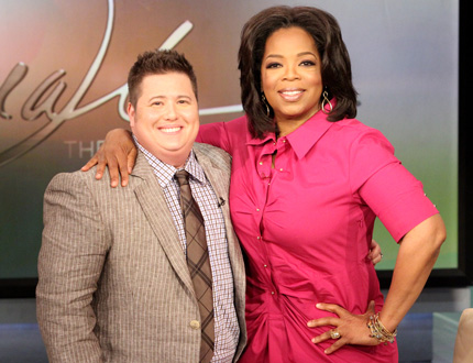 Oprah and Chaz Bono - I watched most of this episode about how Chaz Bono transforming from a woman to a man. I still don't understand it and maybe never will!
