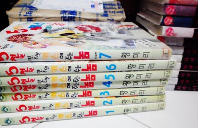 korean comics - manhwa collection. Pretty nice. hehehe!