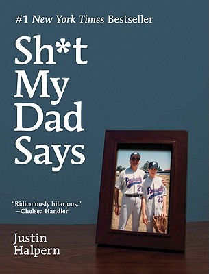 Sh*t my day says - The cover picture of the book Sh*t my day says by Justin Halpern.