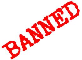 Ban depends on administrator. - Banning is last resorts