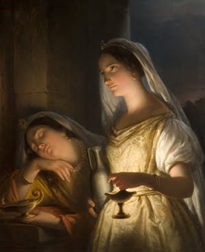 parable of the 10 virgins - The parable of the 10 Virgins from Matthew 25:1-13