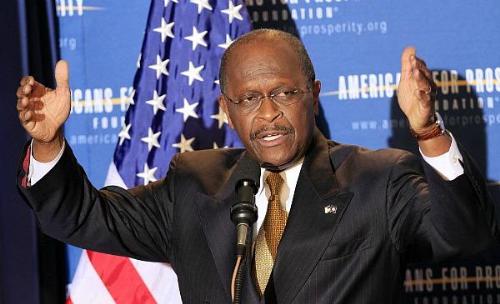 Herman Cain - Presidentail hopeful Herman Cain