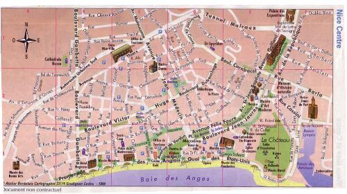 Nice France Map - its a very nice map of france.. it shows most important places ..