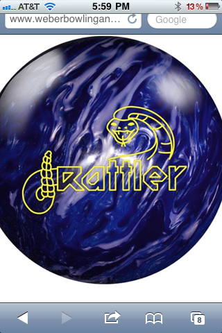 My current ball - The ball that I am currently using.