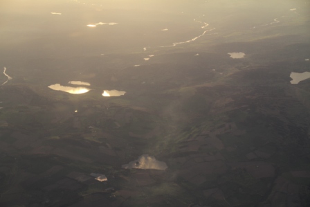 Scotland from above - Scotland seen from a plane