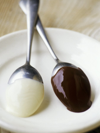 white and dark chocolate - is your life as sweet as these two chocolates? i hope so :)