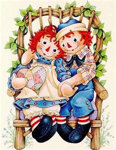 Raggedy Ann and Andy - I had everything of Raggedy Ann and Andy in my room when I was a kid.