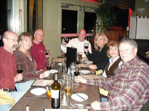 Good Friends & Good Wine - A small group of Good Friends enjoying an evening together. I've known these people for more than 40 years. I am blessed.