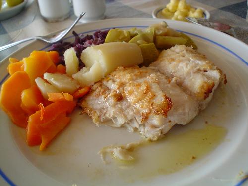 Fried chilean eel - The chilean eel, congrio, is one of the most coveted fishes in Chile.
