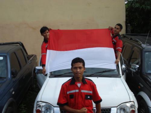 I love Indonesia - Indonesia is country located on South East Asia.