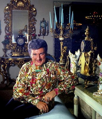 Liberace - The late Liberace in 1974. He was flamboyout,outragous and an entertainer.
