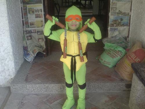 My Nephew - A picture of my nephew in costume.
