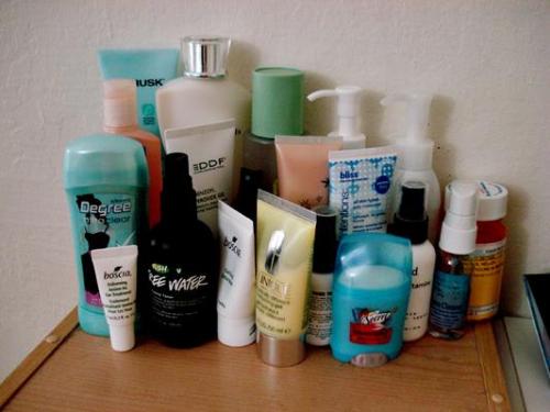 Products - Some skincare products I own.. but I don't use all of it.