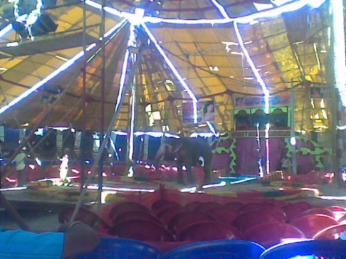 Circus Tent - Shot on a circus tent.  Have fun!