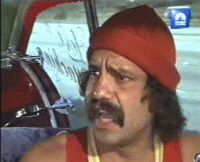 cheech marin - This is a clip from one of my all-time favorite movies, Up in Smoke.  This is when Cheech realizes that he has not picked up a big-breated woman hitchhiker, but rather Chong (who was dressed up like a big-breasted female hitchhiker.)  HEY YOU'RE NOT A CHICK!  THAT'S FALSE ADVERTISING!