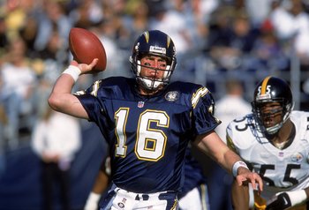 Ryan Leaf - Ryan Leaf is an NFL bust. Got caught using drugs and now I hear he has a cancerous brain tumor! He is getting what he deserves!