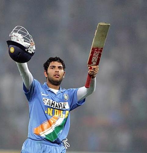 Yuvraj Singh - One of the great all-rounder in Indian cricket.