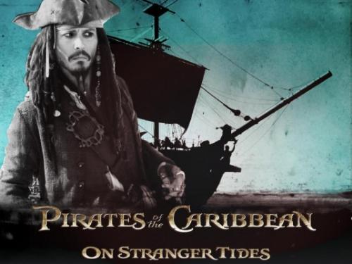 Pirates of the Caribbean Picture - Just a Picture of the advertisement of "on Strangers tide" with depp on the front. As he of course is the main character