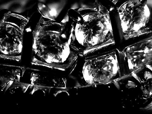 diamonds - A diamond ring, shot in 10000x macro mode. Using Nikon anti-canon lens, for supreme magnification.