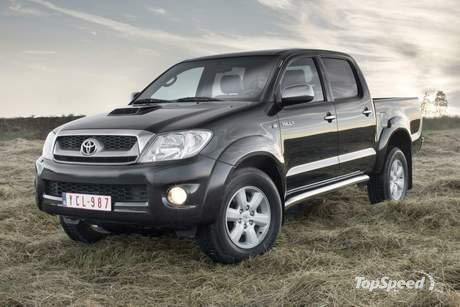 Toyota Hilux - A very nicely designed vehicle that can double up both as a goods vehicle and a family car IMHO.