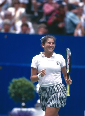 Monica Seles - Back in the day Monica Seles was the best female tennis player in the world!