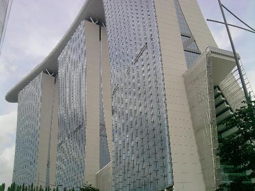 Marina bay sands - Marina Bay Sands is a new building in Singapore which has casinos and hotels